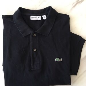 Lacoste Classic Fit Black Polo Shirt